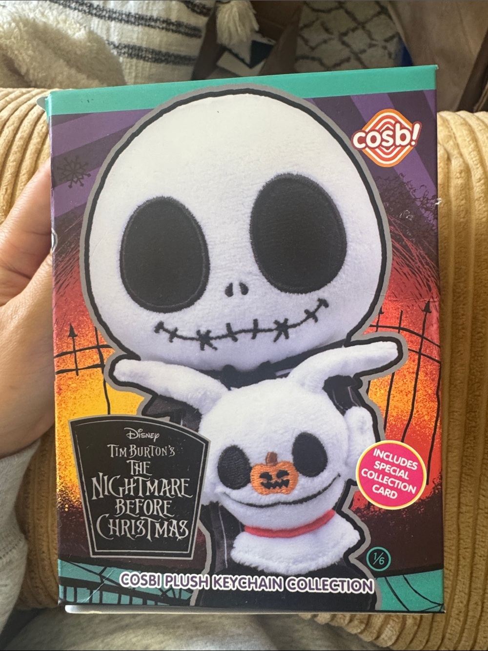 COSBI Plush Keychain - The Nightmare Before Christmas- OPENED- SALLY